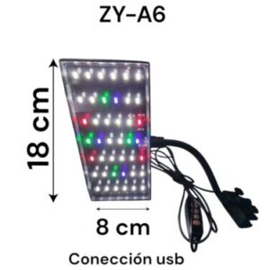 Luz led RGB para acuario 18x8cm Valquiria zy-a6