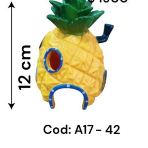 Adorno de piña para acuario A17-42