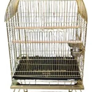 Jaula Grande Ruedas Aves Loro Perico Cacatúa 51x51x152 80902