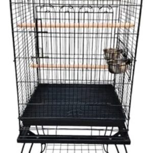 Jaula Grande Ruedas Aves Loro Perico Cacatúa 51x51x129 80901