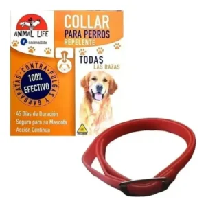 Collar Anti Pulgas Repelente Garrapatas Piojos Perro