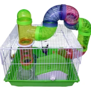 Jaula 3 Pisos Castillo Hamster Raton Jerbo B2211