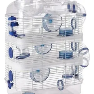 Jaula Hamster 3 Nivel Esfera Bebedero Tuberia Comedero 40813