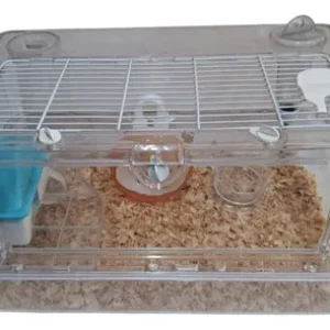 Jaula Palacio Acrilico Transparente Hamster Raton Br50