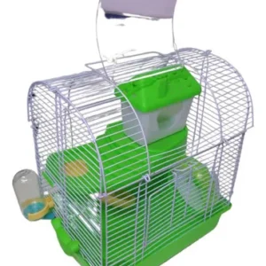 Jaula 2 Pisos Casa Hamter Raton Jerbo 4361