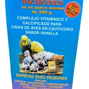 Alimento Calcio Vitaminas Canarios Pichones 300g
