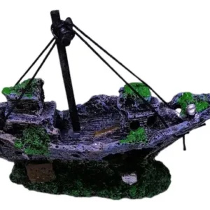 Adorno Barco Acuario Pecera A08