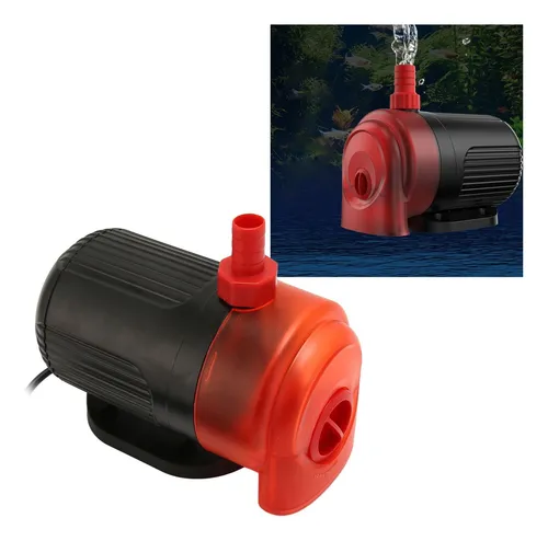 Bomba Agua Acuario Pileta Sumergible 6w 800lh 1mt Alto Zy-q1